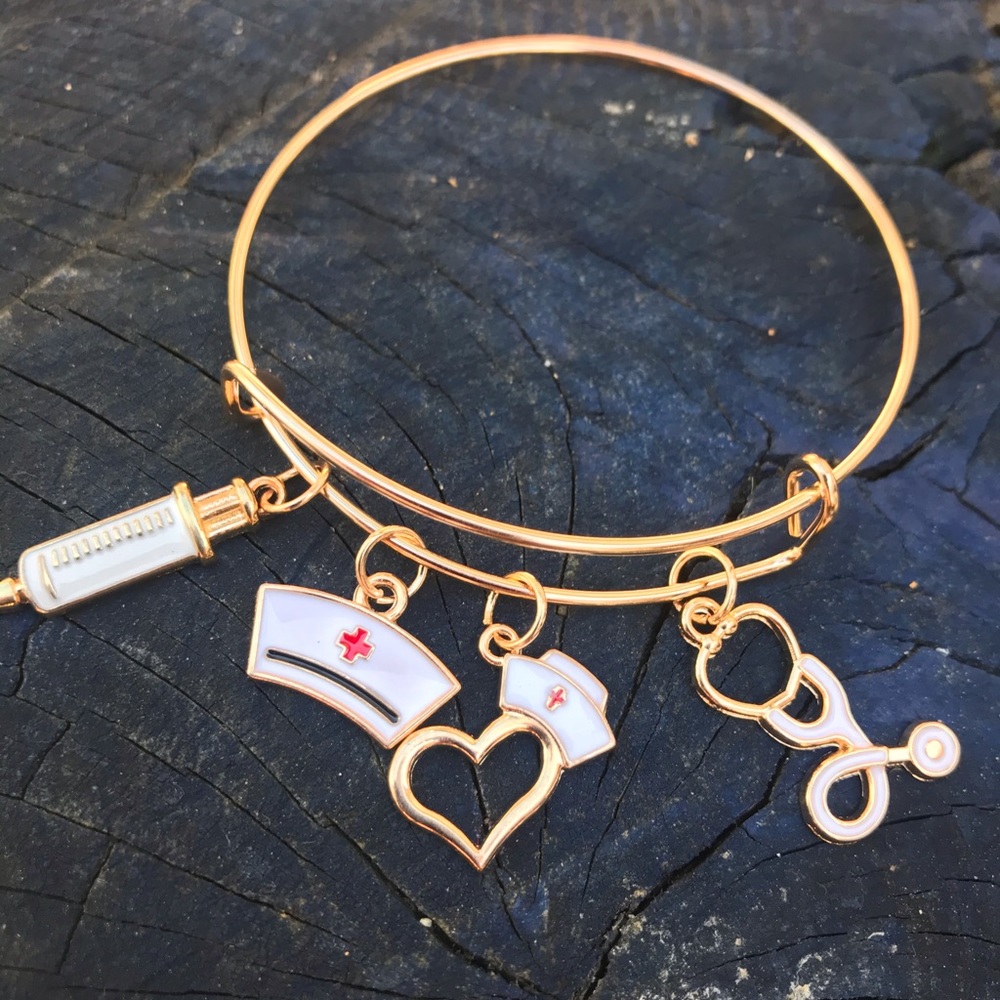 Nurse/doctor charms bracelet - Picture 8 of 8